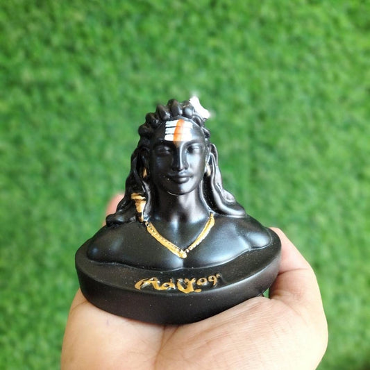 Adiyogi Shiva Statue Ideal for Car Dashboard, Home Decor, Pooja & Gifting. Shivji | Mahadev