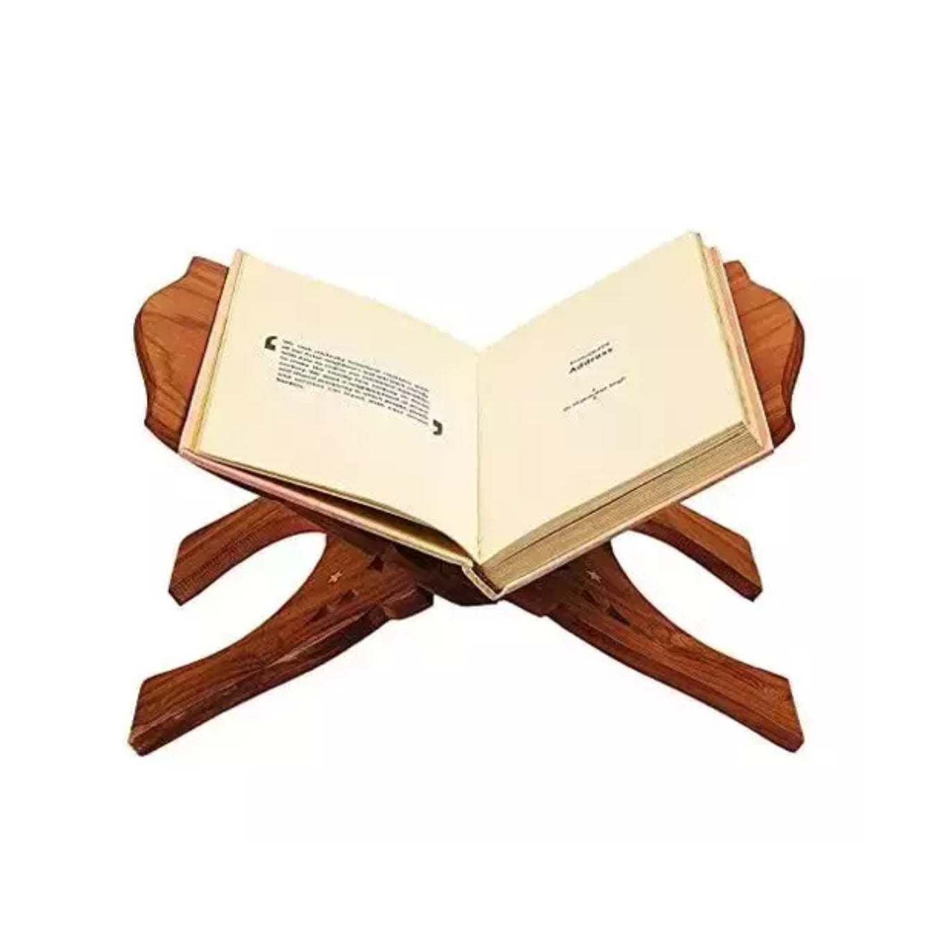 Wood Rehal Holy Book Stand for Reading